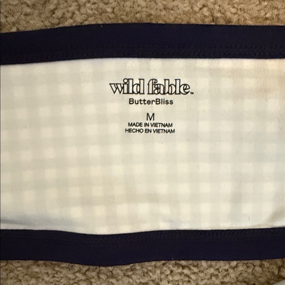 Wild Fable Navy and White Gingham Athletic Dress - Picture 2 of 6